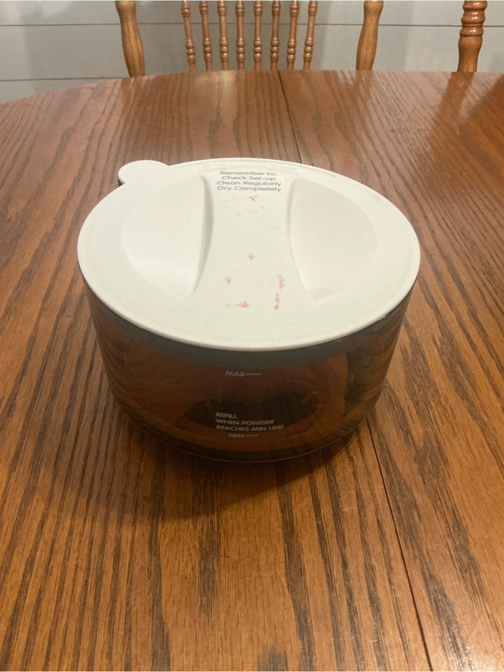 Baby Brezza Formula Pro FRP0045 Powder Container Bowl, Lid & Stirring Wheels OEM